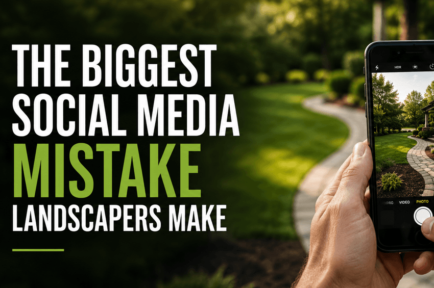 The Biggest Social Media Mistake Landscapers Make
