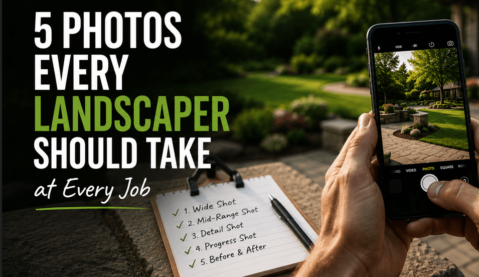 5 Photos Every Landscaper Should Take at Every Job